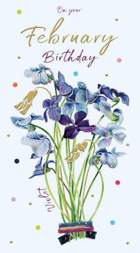 Picture of FEBRUARY BIRTHDAY CARD